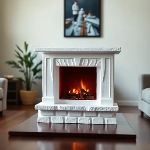 Jak zrobić kominek ze styropianu