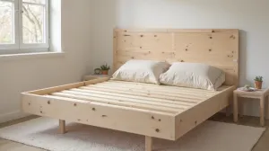 Jak zrobić łóżko z płyty meblowej