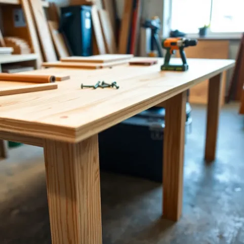 Jak zrobić stół z płyty OSB