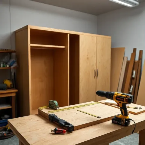 Jak zrobić szafę z płyty OSB