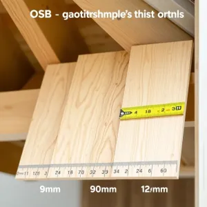 Jaka grubość płyty OSB na podbitkę
