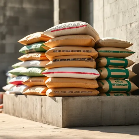 Jaki cement do murowania bloczków betonowych