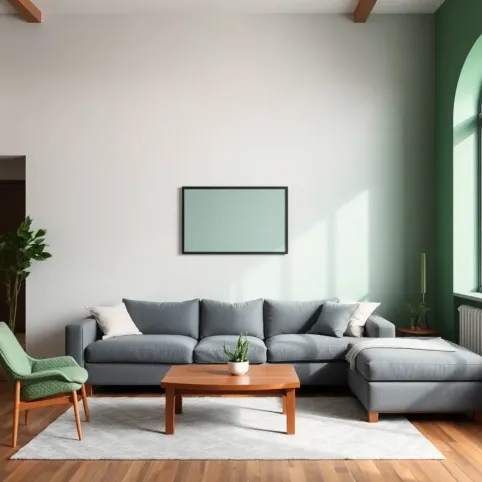 Jaki kolor ścian do szarych mebli w salonie