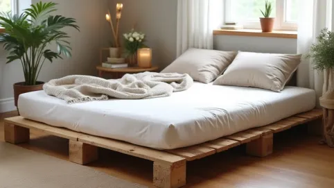 Jaki materac na łóżko z palet