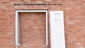 jaki otwór pod drzwi 80