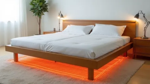 Jakie łóżko na ogrzewanie podłogowe