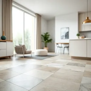 Jakie płytki do salonu i kuchni