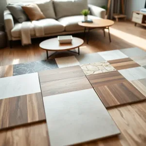Jakie płytki na podłogę do salonu