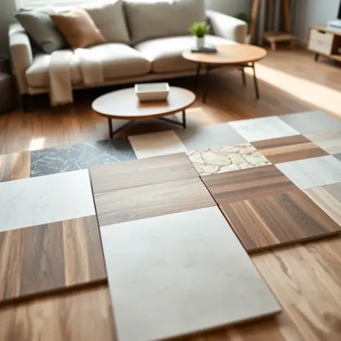 Jakie płytki na podłogę do salonu