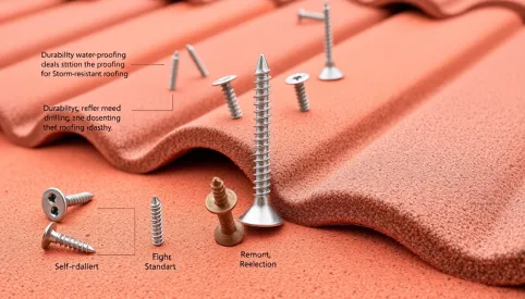 Jakie wkręty do dachówki