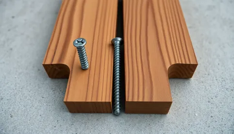 Jakie wkręty do deski tarasowej 28 mm