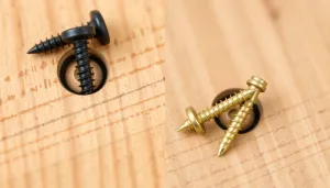 Jakie wkręty do drewna czarne czy złote