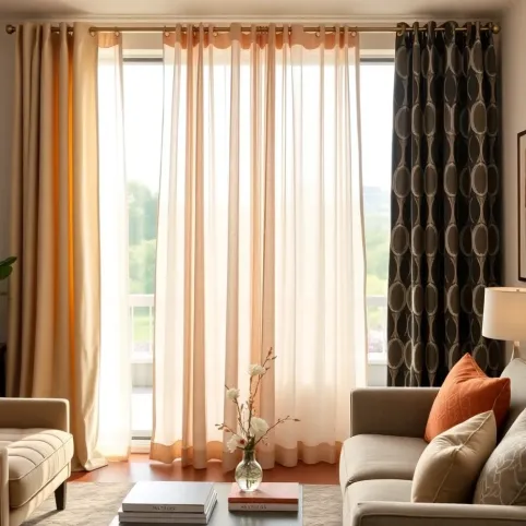 Jakie zasłony do salonu aranżacje