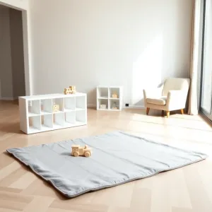 Kącik dla dziecka w salonie