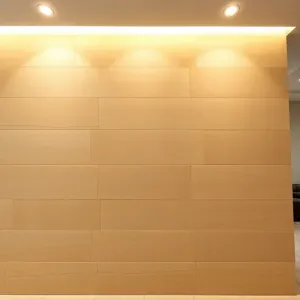 Kamień naturalny na ścianę w salonie