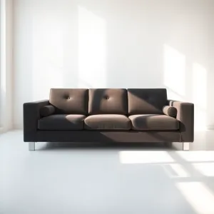 Kanapa w salonie na środku