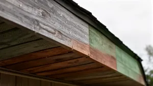 Kolory podbitki drewnianej