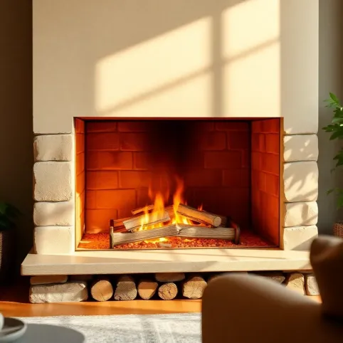 Kominki na drewno do salonu