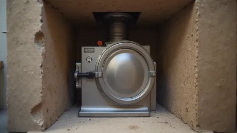 Komora dekompresyjna ile od sufitu