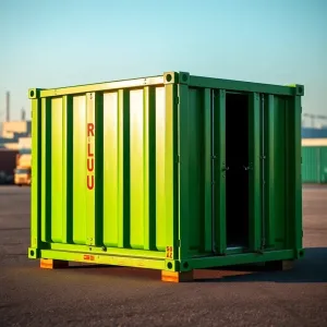 Kontener na wełnę mineralną