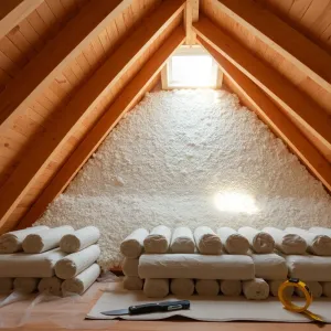 Koszt ocieplenia wełną mineralną poddasza