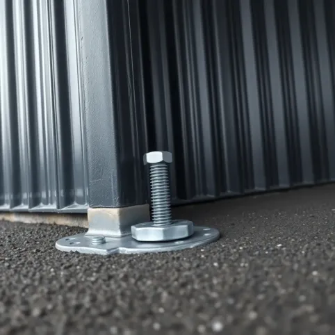 Kotwiczenie garażu do ziemi