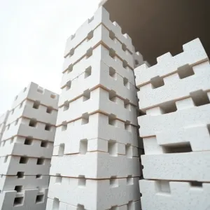 Kształtki styropianowe do budowy domu