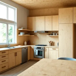 Kuchnia z płyty OSB