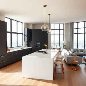 Kuchnia z salonem inspiracje