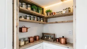 kuchnia ze spiżarnią aranżacje