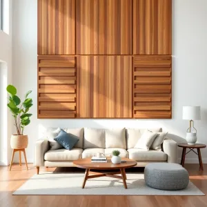 Lamele w salonie jak zrobić