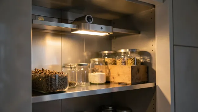 lampa do spiżarni z czujnikiem ruchu