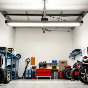 lampa led do garażu warsztatu mocna 120cm 80w