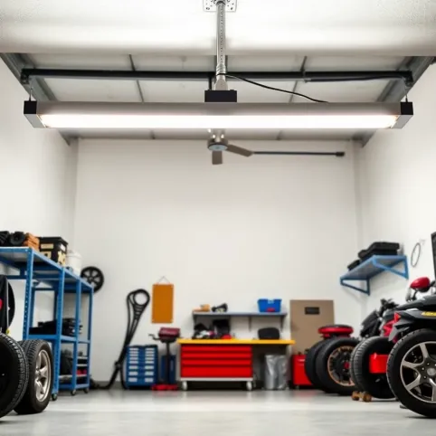 lampa led do garażu warsztatu mocna 120cm 80w