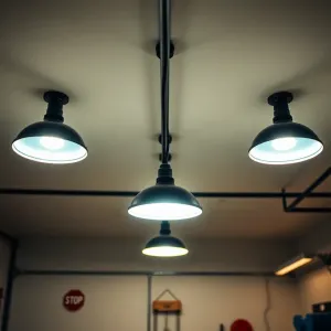 Lampy do garażu na ścianę