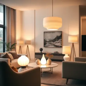 Lampy do salonu nowoczesne