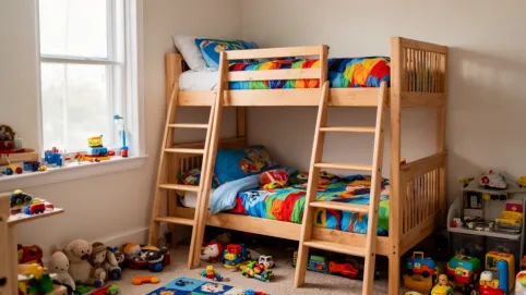 łóżka dziecięce piętrowe