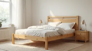 łóżko 140x200 wysokie