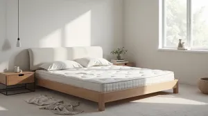 Łóżko kontynentalne bez materaca 140x200