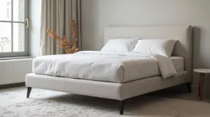 łóżko tapicerowane 160x200 na nóżkach