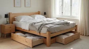 Łóżko wysokość 60 cm