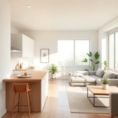 Mała kuchnia z salonem inspiracje