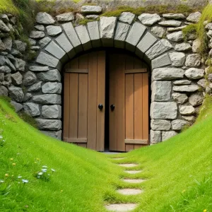 Mała piwniczka ogrodowa