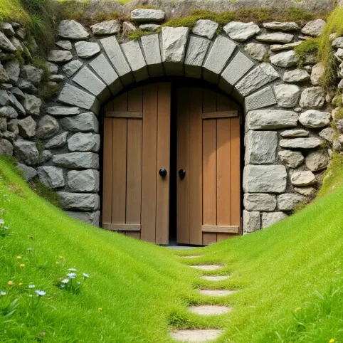 Mała piwniczka ogrodowa