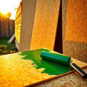 Malowanie płyt OSB na zewnątrz