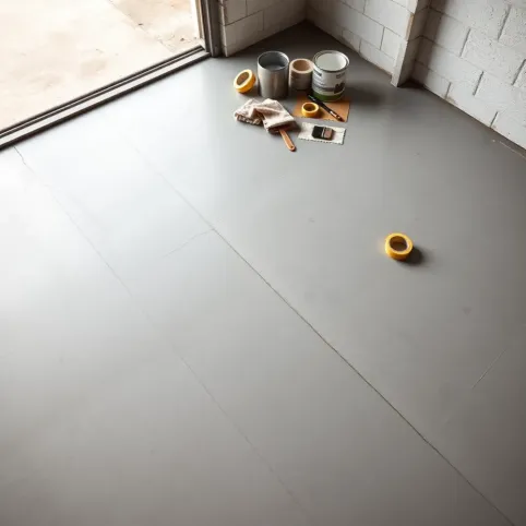 Malowanie posadzki w garażu cena