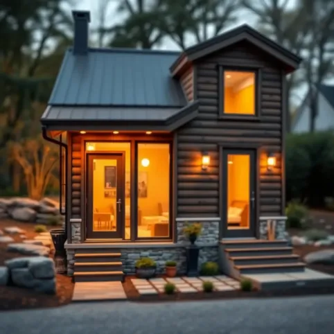 Mały dom z piwnicą projekt