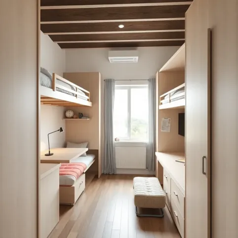 Mały pokój dla 2 nastolatków