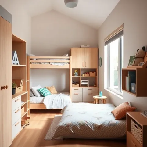 Mały pokój dla dwóch chłopców