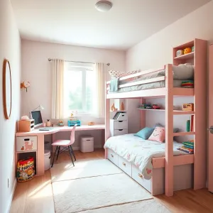 Mały pokój dla dziewczynki